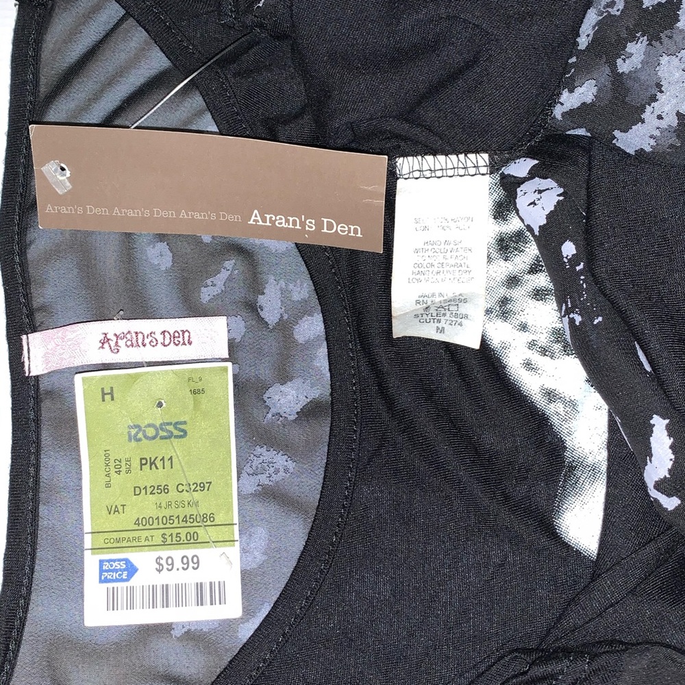 Aran’s Den Baby Leopard Shirt Top - Picture 4 of 6